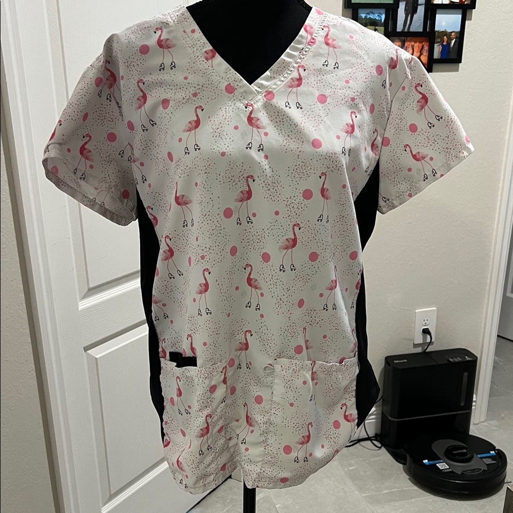 Flamingo Print Women's Top